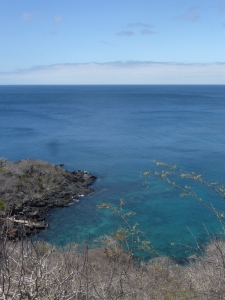 Ausblick von der Isla San Cristóbal